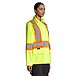 Women's Hi-Vis Waterproof Traffic Control Yellow Jacket