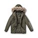 Women's Puff Waterproof Jacket with Faux Fur