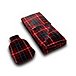 Heritage Collection Blanket and Hot Water Bottle - 3 Piece Set
