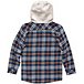 Thumbnail Carhartt Boys' 7-16 Years Long Sleeve Hooded Flannel Shirt