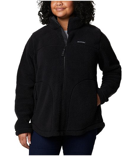 Women's West Bend Full Zip Fleece Jacket - Plus Size