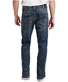 Silver® Jeans Co. Men's Gordie Loose Fit Straight Leg Jeans - Medium Wash - ONLINE ONLY