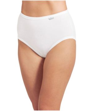Paquet de 3 paires de culottes de base Elance pour femmes Blanc 7