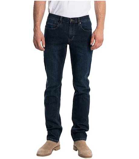 Men's Peter Handblast Mid Rise Slim Fit Stretch Denim Jeans - ONLINE ONLY