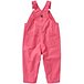 Girls' 0-24 Years Canvas Loose Fit Bib Overall