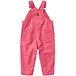 Girls' 2-4 Years Canvas Loose Fit Bib Overall