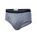 Men's 3 Pack Yarn Dye Cotton Basic Briefs Underwear