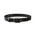 Women's Double O-Ring Leather Belt