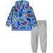 Ensemble de chandail à capuche et de pantalon de jogging avec motif dinosaure pour bébés garçons de 0 à 24 mois