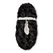 Women's Texture Fur Ballet home Socks with Sherpa Lining