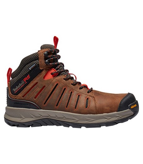 Men's Trailwind Composite Toe Composite Plate Mid-Cut Waterproof Hiking Work Boots
