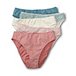 Women's 5 Pack Hi Cut Cotton Stretch Underwear