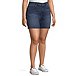 Women's High Rise Stretch Jean Mid Shorts