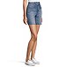 Women's High Rise Jean Shorts - Medium Indigo