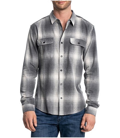 Men's Lawrence Long Sleeve Plaid Flannel Shirt - Online Only