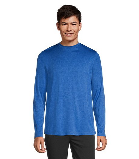 Men's Core Long Sleeve driWear FreshTech Crewneck T Shirt