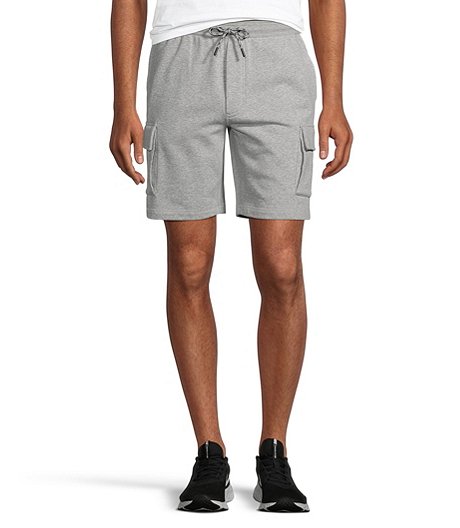 Men's High Rise Stretch Terry Cargo Shorts
