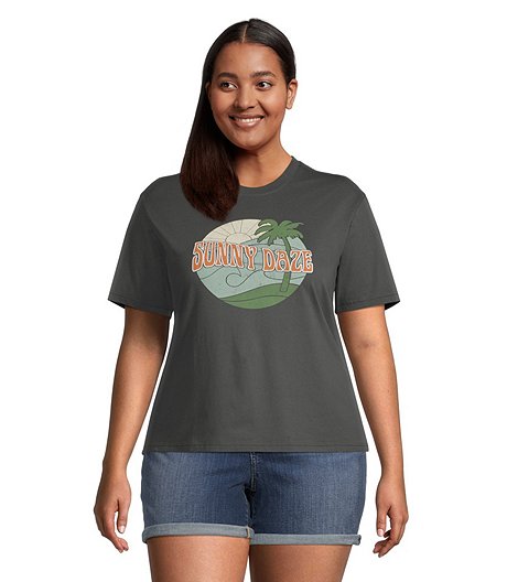 Women's Graphic Crewneck T Shirt