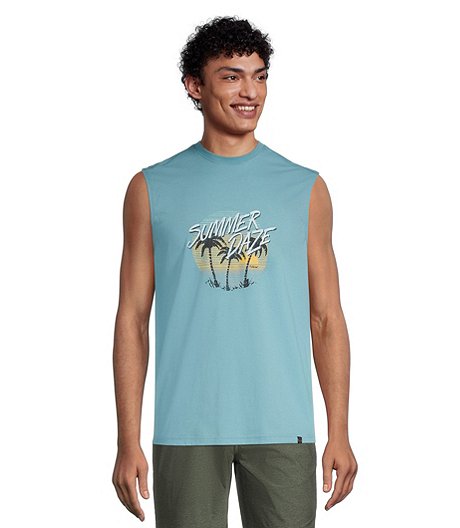 Men's Photoreal Graphic Sleeveless Muscle Top