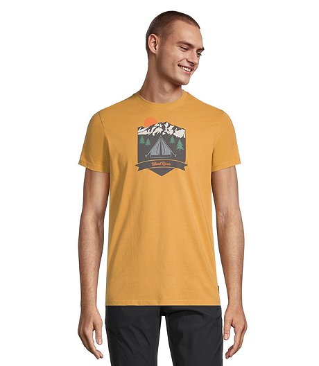 Men's Camp Graphic Short Sleeve Crewneck T Shirt