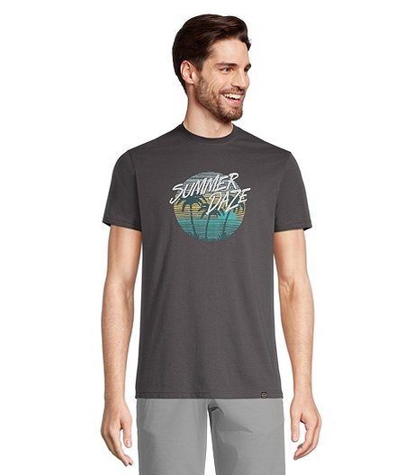Men's Summer Daze Graphic Crewneck T Shirt