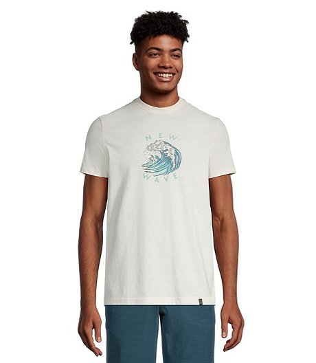 Men's New Wave Crewneck Graphic T Shirt