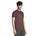Men's Short Sleeve Modern Fit Snow Yarn Henley Shirt 