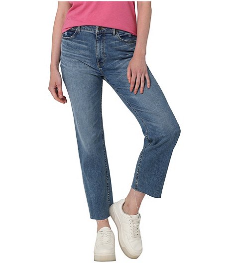 Women's Rodeo High Rise Straight Leg Crop Jeans
