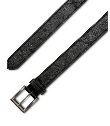 Men's Durable Stitched Leather Belt