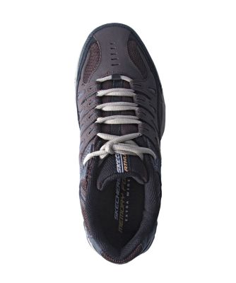 skechers men's afterburn lace-up sneaker