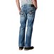 Men's Gordie Flap Pocket Loose Fit Straight Leg Jeans - Medium Wash