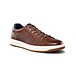 Men's Leather Perth Shoes - Dark Brown