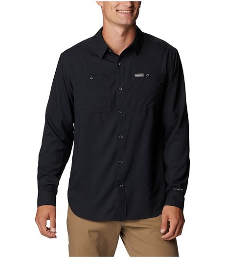 Men's Utilizer Long Sleeve Omni Shade Woven Shirt
