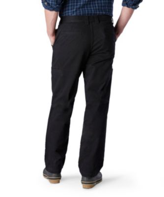 lined cargo pants mens