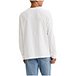 Men's Relaxed Fit Vertical Graphic Crewneck Cotton T Shirt