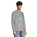 Men's Altered State Long Sleeve Soft Jersey Crewneck Cotton Graphic T Shirt