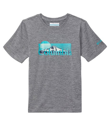 Youth Boys' Mount Echo Omni-Shade Short Sleeve Graphic T Shirt