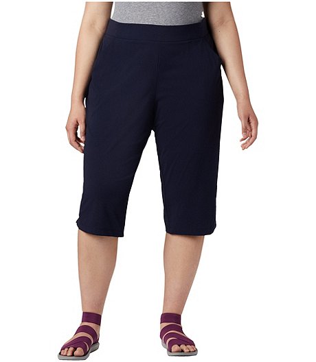 Women's Anytime Casual Omni-Shield Capri Pants - Plus Size