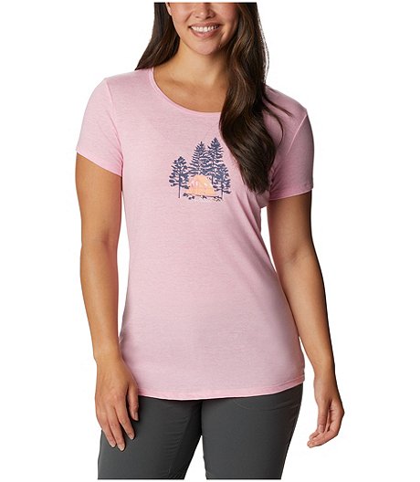 Women's Daisy Days Scoop Neck Graphic T Shirt