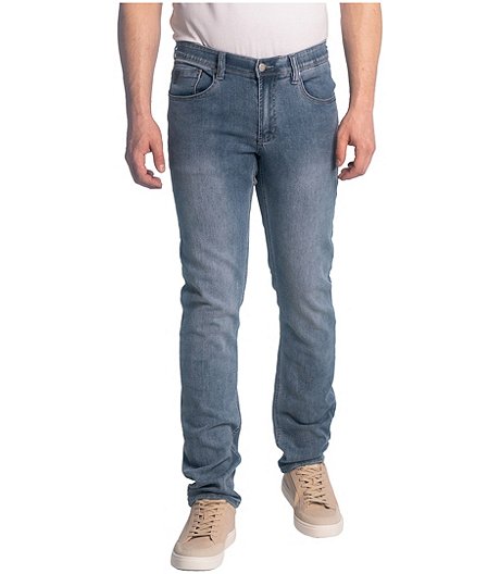 Men's Peter Slim Fit Stretch Knit Denim Jeans - Medium Wash