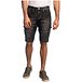 Men's Arris 12.25 inch Relaxed Fit Stretch Knit Denim Shorts - Black