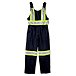 Men's Bib Overalls With Reflective Tape