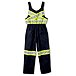 Men's Bib Overalls With Reflective Tape