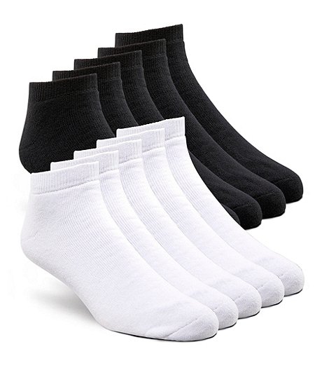 Men's 10 Pack Low Cut Sport Socks