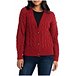 Women's Audrina V-Neck Cable Knit Cardigan - ONLINE ONLY