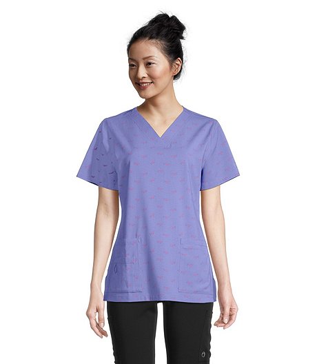 Women's V-Neck All Together Scrub Top