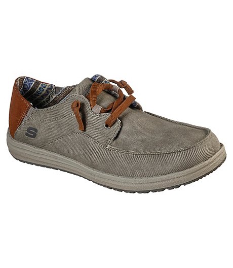 Chaussures à enfiler pour hommes, Melson-Planon - taupe