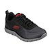 Chaussures de sport avec filet pour hommes, Track Ripkent - noir/rouge