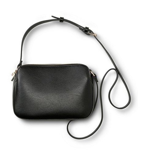 Women's Triple Compartment Camera Bag with Adjustable Shoulder Strap