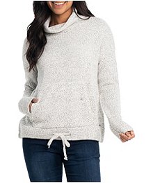 Lois Women's Cathia Knitted High Neck Sweatshirt - ONLINE ONLY